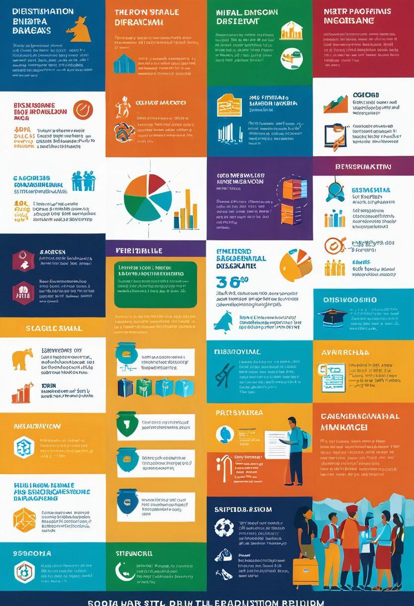 A detailed infographic illustrating marks distribution and student performance metrics in Bihar, featuring vibrant charts and graphs. Include elements like academic icons, diverse students studying, and a backdrop of Bihar's educational institutions. The color palette should be bright and engaging, inviting viewers to explore insights quickly. super-realistic. vibrant colors. educational theme.